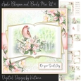 Apple Blossom and Birds Mini Kit 4