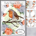Lace and Roses Robin Mini Kit