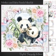 Mother and Baby Panda Mini Kit