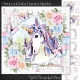Mother and Baby Unicorn Mini Kit