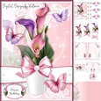 Beautiful Vase of Flowers 7x5 Mini Kit 2