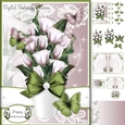Beautiful Vase of Flowers 7x5 Mini Kit 3