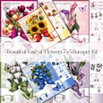 Beautiful Vase of Flowers 7x5 Bumper Kit