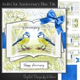 As its our Anniversary Blue Tits Open Book