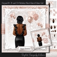 Elegant 18th, 21st and 25th Birthday Black Haired Ethnic Girl