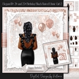 Elegant 18th, 21st and 25th Birthday Black Haired Ethnic Girl 2