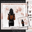 Elegant 18th, 21st and 25th Birthday Black Haired Ethnic Girl 3