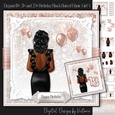 Elegant 18th, 21st and 25th Birthday Black Haired Ethnic Girl 4