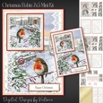 Christmas Robin 7x5 Mini Kit