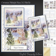 Christmas Midnight Mass 7x5 Mini Kit