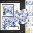 Christmas Village in the Valley 7x5 Mini Kit