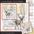 Christmas Reindeer 7.45x7.45 Mini Kit