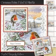 Christmas Robin 7.45x7.45 Mini Kit