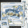 Christmas Cottage Over the Bridge Mini Kit 2