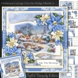 Christmas Cottage Over the Bridge Mini Kit 4