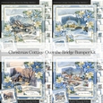 Christmas Cottage Over the Bridge Bumper Kit