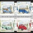Life on the Open Road Open Book Bumper Kit