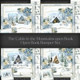 The Cabin in the Mountains Open Book Bumper Set