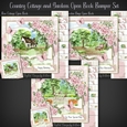 Country Cottage and Gardens Open Book Bumper Set