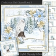 Christmas Owl Open Book 2