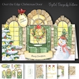 Over the Edge Christmas Door