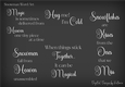 Snowman Word Art