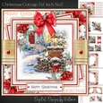 Christmas Cottage 7x7 inch No.2