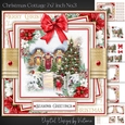 Christmas Cottage 7x7 inch No.3