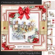 Christmas Cottage 7x7 inch No.4