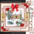 Christmas Cottage 7x7 inch No.5