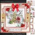 Santa 7x7 inch No.3