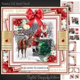 Santa 7x7 inch No.4