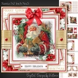 Santa 7x7 inch No.5