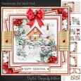 Snowman 7x7 inch No.1