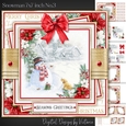 Snowman 7x7 inch No.3
