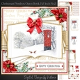 Christmas Postbox Open Book 7x7 inch No.2