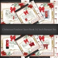 Christmas Postbox Open Book 7x7 inch Bumper Set