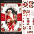 Santa 7.5x5.5 inch No.2