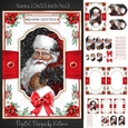 Santa 7.5x5.5 inch No.3