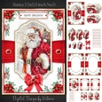 Santa 7.5x5.5 inch No.5
