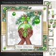 Trimming the Tree Ethnic 7x7 inch No.2