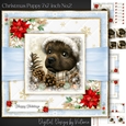  Christmas Puppy 7x7 inch No.2
