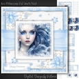 Ice Princess 7x7 inch No.1