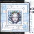Ice Princess 7x7 inch No.4