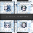Ice Princess 7x7 inch Bumper Set
