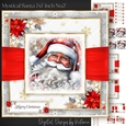 Mystical Santa 7x7 inch No.2