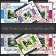 Early Spring Cottage 7x7 inch Bumper Set