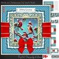 Birds at Christmas 7x7 inch No.6