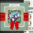 Birds at Christmas 7x7 inch No.8
