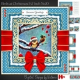 Birds at Christmas 7x7 inch No.10